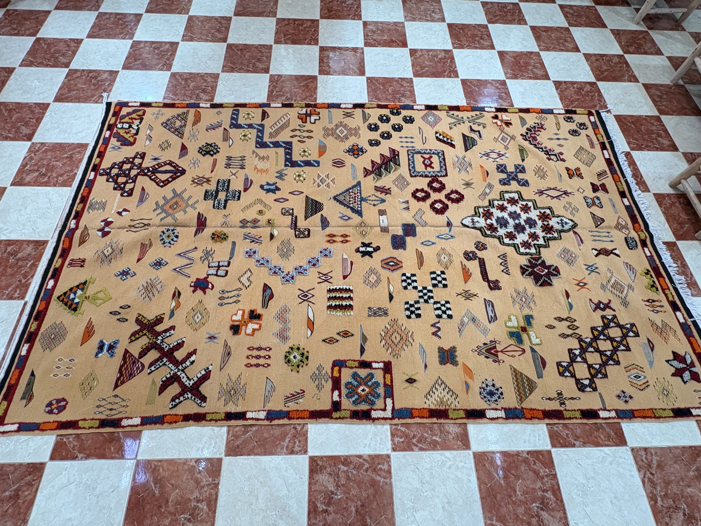 Taznakht Rug, 322 × 194 cm