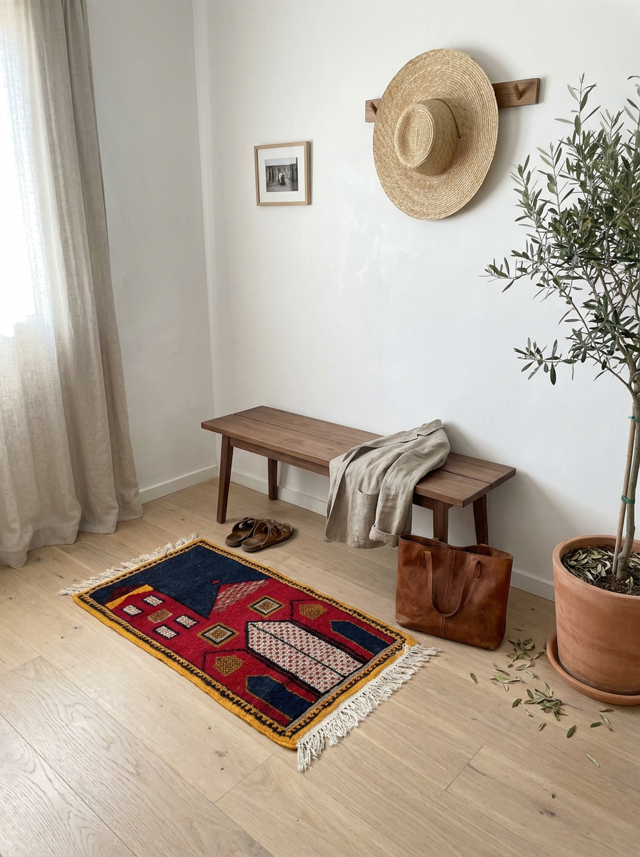 Taznakht Rug, 122 × 63 cm (Kasbah)