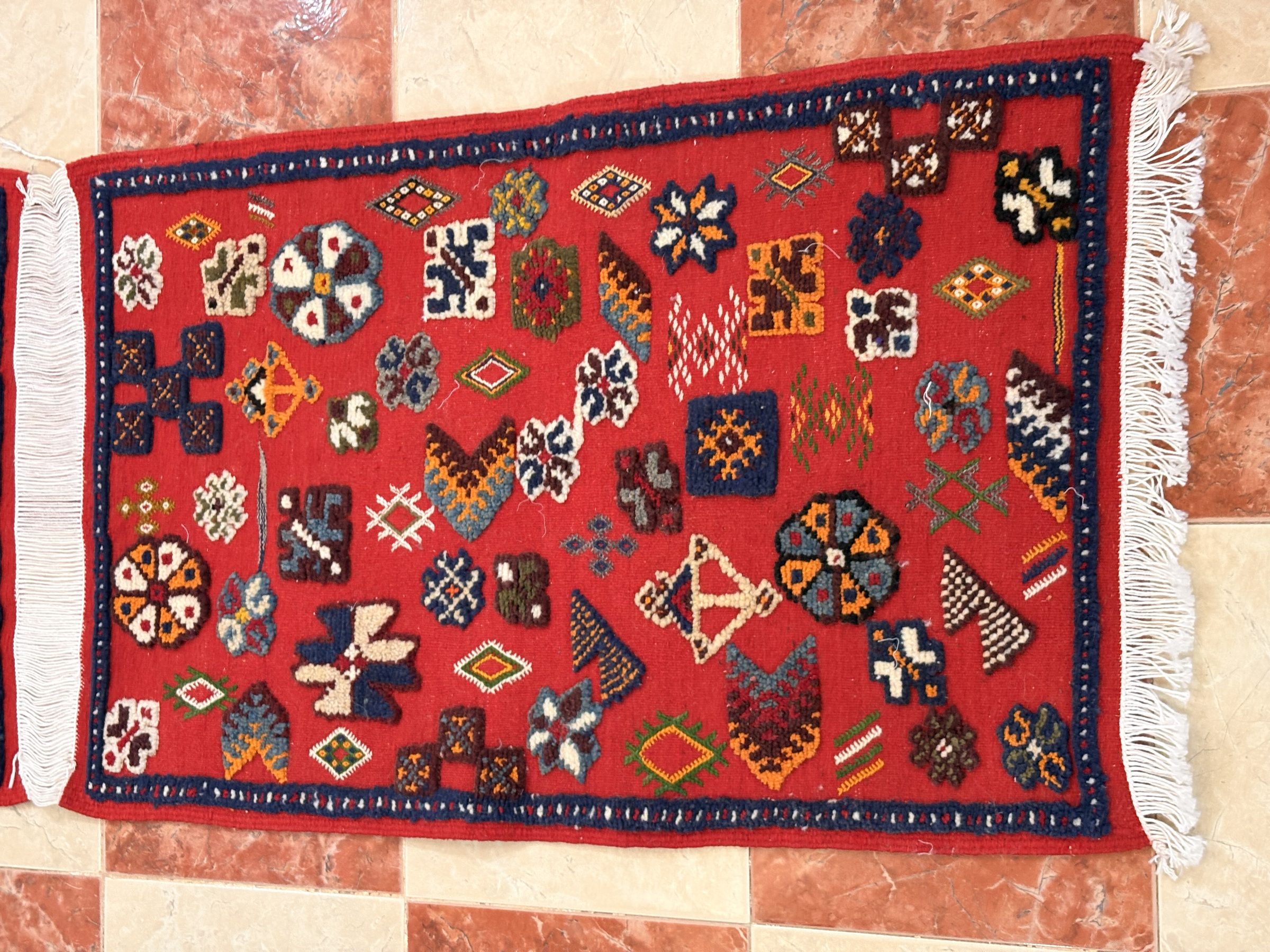 Taznakht Rugs, Matching Pair, 100 × 64 cm
