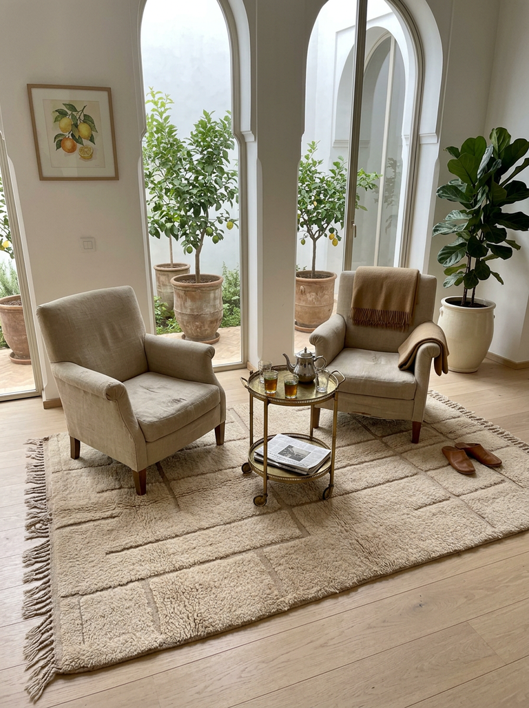 Toubkal Rugs | Khloud rug 250cm x 150cm | Handwoven Moroccan Rugs