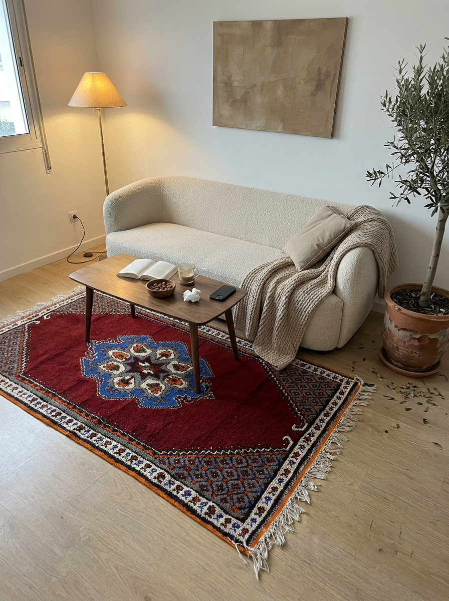 Taznakht Rug, 227 × 115 cm